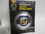 Nos Cal Custom Cadillac Crest Grille Badge Bumper Topper Sign Emblem Chrome 1982. Fixed Price $24.95.