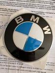 Oem Bmw Front Hood Emblem Roundel Badge Logo E31 840CI 850CI 850CSI 850I T1. Fixed Price $57.80.