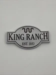 2015-2020 Ford F-150 Front Door King Ranch Emblem Nameplate Oem FL3Z-9942528-G. Fixed Price $34.00.