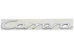 Genuine Porsche 911 "carrera" Decklid Emblem Silver 993559237024PU. Fixed Price $109.00.