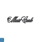 1970-72 " Monte Carlo Roof Sail Panel Script Emblem Replaces Gm 8798374 Each. Fixed Price $19.99.