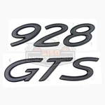 Porsche "928 Gts" Rear Emblem Black Genuine 9285592210670C. Fixed Price $87.00.