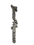 Jeep Oem 1986-1991 Grand Wagoneer Fender Script Emblem Badge Logo Nameplate. Fixed Price $60.00.