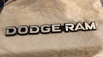 Dodge Ram Truck Metal Tailgate Emblem #4214413 1980S. Fixed Price $69.95.