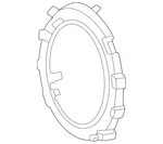 Genuine Mercedes-benz Grille Emblem Bracket 465-817-06-00-2C42. Fixed Price $122.55.