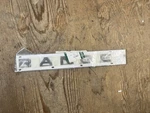 Genuine Land Rover Emblem/ Name Plate Silver 03-12 Range Only LR008142. Fixed Price $95.00.