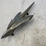 Original 1951 Ford Victoria Bird Plane Chrome Hood Ornament 1A-16851. Fixed Price $34.95.