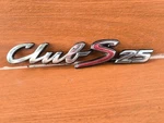 Club Trunk Emblem Badge Fit Nissan Laurel C35 RB25DET Genuine 1997. Fixed Price $69.98.