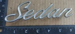 Ford Country Squire "sedan" Script Metal Emblem D0AB 71291 B62 (3041). Fixed Price $26.00.