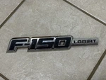 2009-2014 Ford F150 Lariat Right Hand Passenger Side Fender Emblem 9L3Z-16720-G. Fixed Price $29.99.