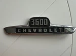 Vintage Chevrolet 3600 Truck Emblem Original P-3718741-C-4. Fixed Price $39.95.