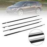 4PCS Chrome Outside Window Moulding Weatherstrip Seal For Toyota Venza 2009-2016. Fixed Price $35.46.