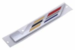 Genuine Gm Silver Front Passenger Side Fender Marketing Name Plate 84680700. Fixed Price $57.41.
