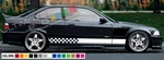Decal Sticker Stripe Kit Compatible With Bmw E36 M3 Coupe Body Wing Splitter Lip. Fixed Price $73.00.