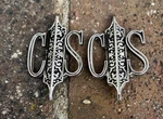 Oldsmobile Cutlass Supreme Interior Door Card C/s Emblems Panel 9875069. Fixed Price $34.00.