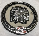 1970 S/1980 Jeep Cherokee Chief C-pillar/front Fender Emblem. Fixed Price $145.00.