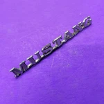 BIN36 One Vintage Ford Mustang Script Emblem Badge Logo C5ZB-16098-B / 30978-H1. Fixed Price $9.99.