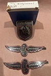 1984 Pontiac Indy Fiero Front Nose And Fender Emblem Rare. Fixed Price $574.99.
