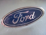 Ford Emblem Badge 3.5 X 1/4 Mounting Tabs E9ZB 8C020-AA DC4. Fixed Price $16.00.