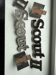 International Scout Ll Original Factory Badges Emblems Set From 1972 Ii. Fixed Price $250.00.