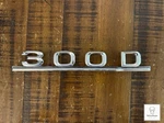 300D Emblem 9.0 Alloy Trunk Lid Badge, Oe Mercedes Benz 123 817 09 15 Vintage. Fixed Price $17.99.