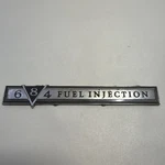 Original Cadillac Fleetwood Brougham V8 Fender Fuel Injection Car Badge --. Fixed Price $15.99.