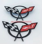 97 - 04 Corvette C5 Front & Rear Emblem Set Reproductions Of 19207384 19207385. Fixed Price $45.00.