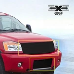 Black For 2004-2007 Nissan ARMADA/04-15 Titan Bumper Upper Billet Grille. Fixed Price $186.99.