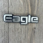 80-88 Amc Eagle Rear Hatch Emblem Chrome Part # 3734418 1803340-1-1. Fixed Price $5.06.