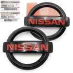Front Rear Emblem Black Red Fits Nissan NP300 D23 Pro 4X Pick Up 2016 2021. Fixed Price $114.27.