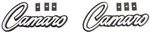 Auto Metal Direct W-788 Interior Door Panel Emblems W/clips For Camaro. Fixed Price $47.17.