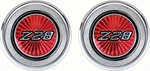 1977-79 Camaro Z28; Interior Door Panel Emblems; Red. Fixed Price $99.99.