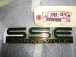 Pontiac 1994 "bonneville Sse" Emblem Green Yellow New Oem Nos Gm 25623972. Fixed Price $49.99.