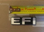 1984-1889 Toyota 4RUNNER Rear Tailgate Efi Badge Emblem Black & White 1ST Gen. Fixed Price $27.77.