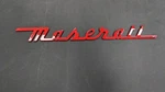 Maserati Quattroporte Grecale Levante MC20 Rear Emblem Badge Gloss Red. Fixed Price $65.00.
