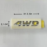 Rear Trunk Chrome Lettering 4WD Emblem For 2010 2012 Hyundai Tucson IX35. Fixed Price $11.51.