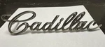 62 63 64 Cadillac Deville Eldorado Fleetwood Radiator Grille Script Emblem. Fixed Price $125.00.