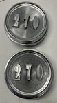 2-VINTAGE 1964 Dodge Dart 270 Roof Side Pillar Emblem Oem 2423898 Mopar Original. Fixed Price $40.00.