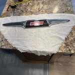1958 Chevrolet Apache, Truck Hood Bowtie Emblem Ornament, Oem, Part# 3743547. Fixed Price $89.95.