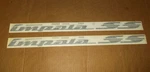 Impala Ss Green/gray Pair Of Quarter Panel Emblems 94-96 10262808 1/4 Lh Rh Dggm. Fixed Price $168.96.