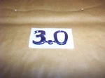 Jaguar S/x-type 3.0 Boot Lid Badge. Fixed Price $27.25.