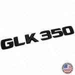 Benz Glk 350 Amg Letter Emblem Trunk Logo Nameplate Badge Decorate Sport Black. Fixed Price $15.99.