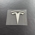 For Tesla 3/MODEL Y Front Hood Logo Badge Emblem Nameplate 1494949-00-A. Fixed Price $23.00.