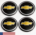 Emblem Badge Rally Wheel Center Hub Caps 65MM Gold / Black C-1500 Truck 90-96. Fixed Price $21.99.