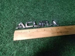 Acura Integra Rear Trunk Lid Emblem Logo Badge Name Plate Oem 9L3. Fixed Price $24.99.