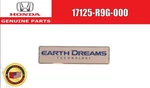 Honda Genuine Engine Head Earth Dreams Emblem Logo Ornament 17125-R9G-000 Oem. Fixed Price $37.00.