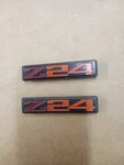 1986 1987 Chevrolet Chevy Cavalier Z24 Door Panel Emblem 20597750 .. Fixed Price $29.00.