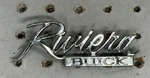 1973 - 1974 Buick Riviera Trunk Lid Emblem Oem 9626819. Fixed Price $25.00.