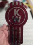 Kenworth Hood Emblem Used Oem L53-1002-10. Fixed Price $120.00.