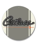 Oldsmobile Cutlass Emblem 1964 - 1969 Aluminum Round Sign 14 Colors Made Usa. Fixed Price $27.85.